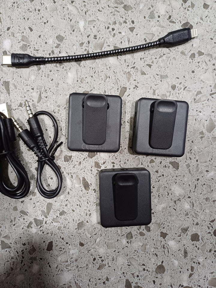 Micrófono Dual Solapa SX9 2 en 1